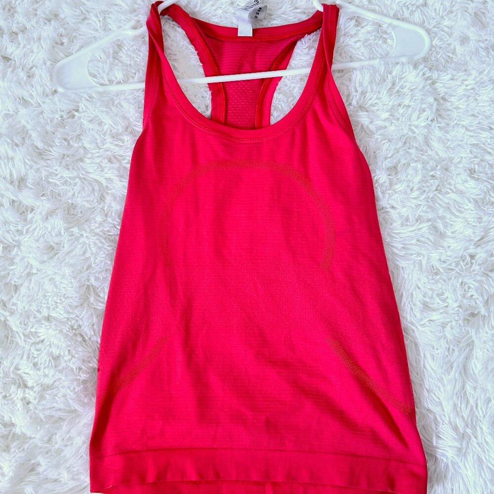 Lululemon Swiftly Tech Racerback Tank Top 2.0 Race Length - Lip gloss pink